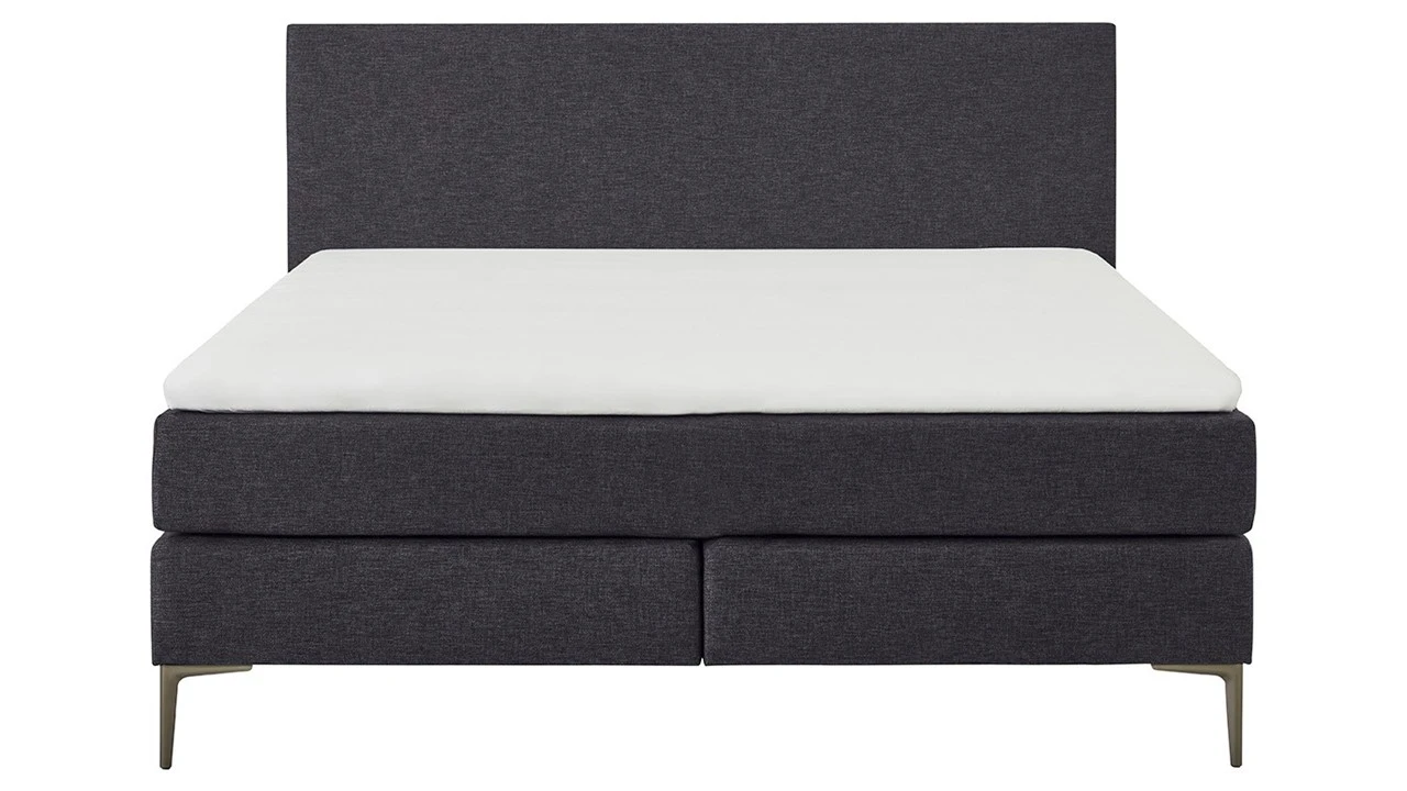 Boxspring Emerald Vlak Met Gestoffeerd Matras - Image 8