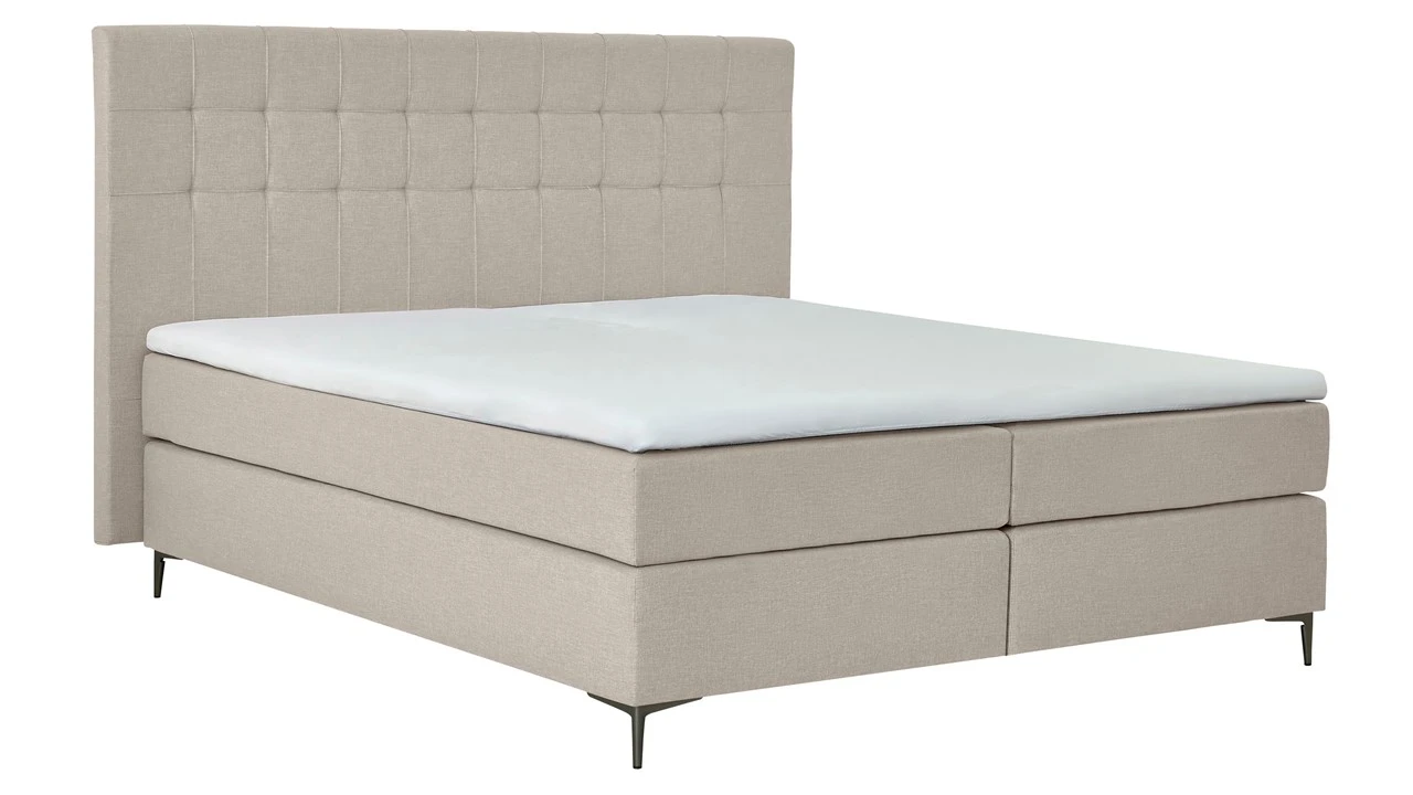 Boxspring Jade Vlak Met Gestoffeerd Matras - Image 7