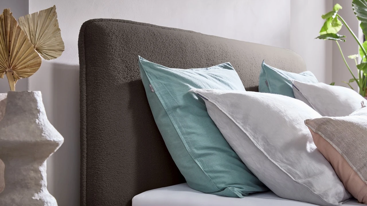 Boxspring Quartz Vlak Met Gestoffeerd Matras - Image 4