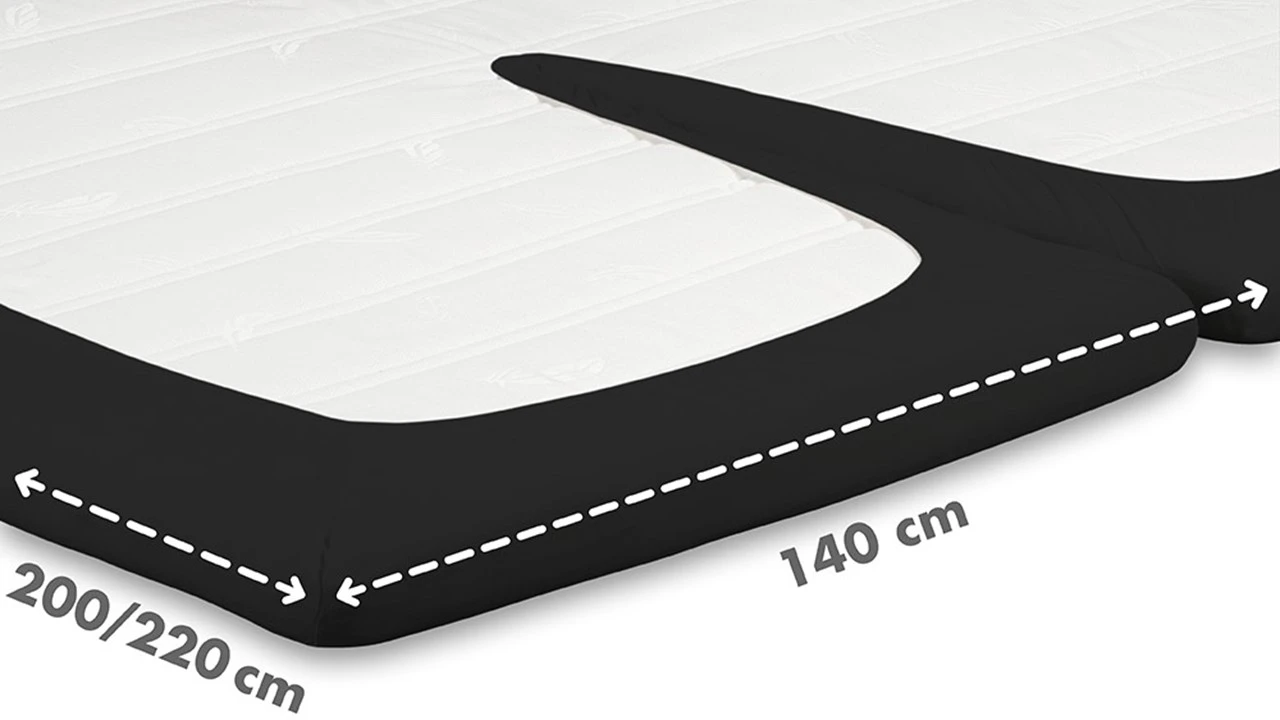 Hoeslaken Beter Bed Select Jersey Splittopper - Image 2