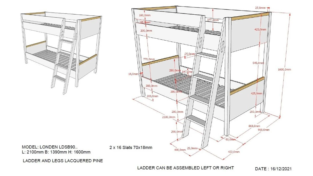 Stapelbed Londen - Image 3